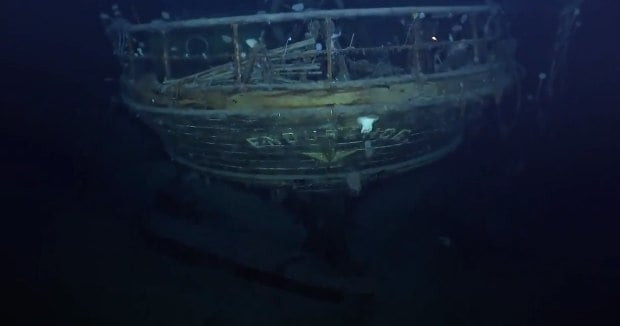 Con tàu được tìm thấy dưới đáy Biển Weddell.