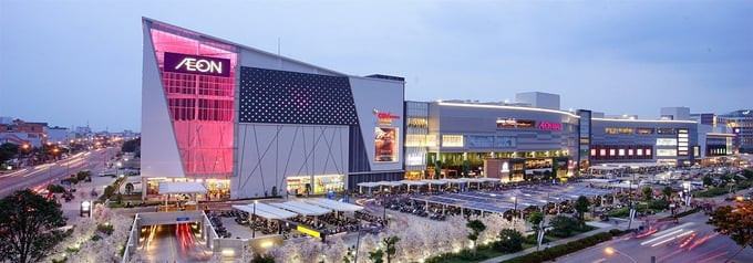 AEON Mall Long Biên hiện đại