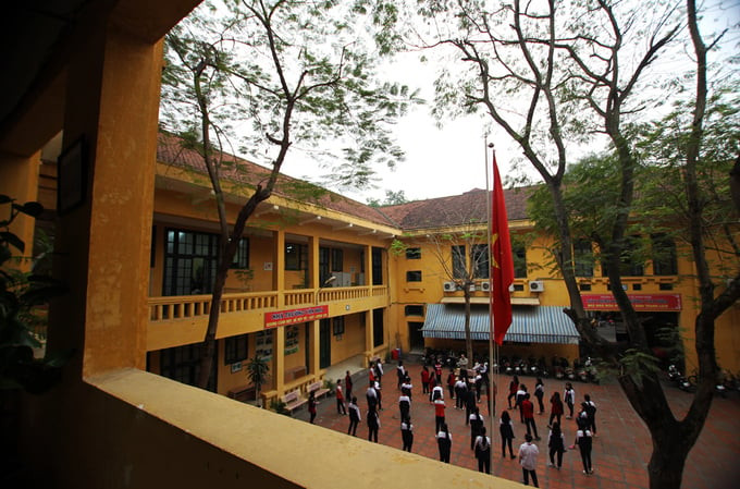 Trường nữ sinh Tiểu học Pháp - Việt là trường đầu tiên dạy học cho nữ sinh Thủ đô