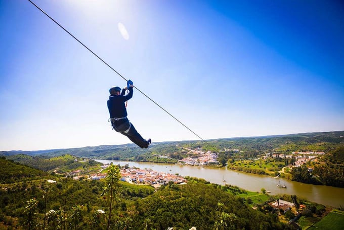 Sông Guadiana là đường biên giới đẹp nhất thế giới giữa Tây Ban Nha và Bồ Đào Nha