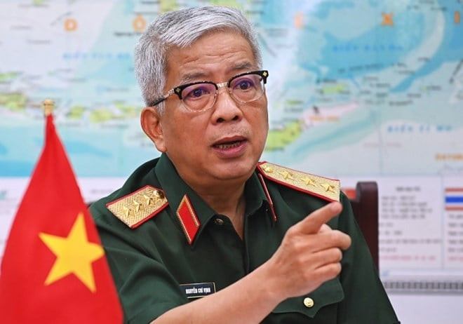 Thượng tướng Nguyễn Chí Vịnh - nguyên Thứ trưởng Bộ Quốc phòng. Ảnh: Giang Huy/Báo Lao Động