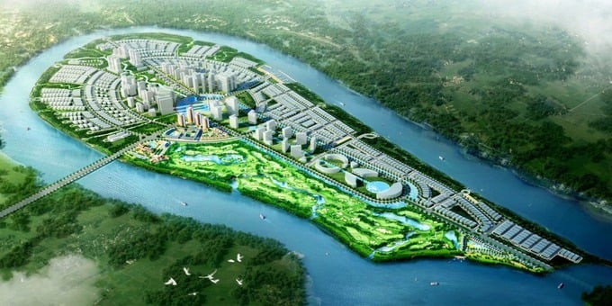 Dự án Khu đô thị du lịch sinh thái Đại Phước được khởi công từ năm 2005