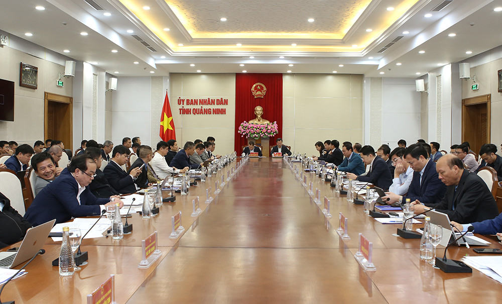 Quảng Ninh và EVN họp bàn gỡ vướng đầu tư xây dựng các dự án lưới điện trên địa bàn- Ảnh 1.