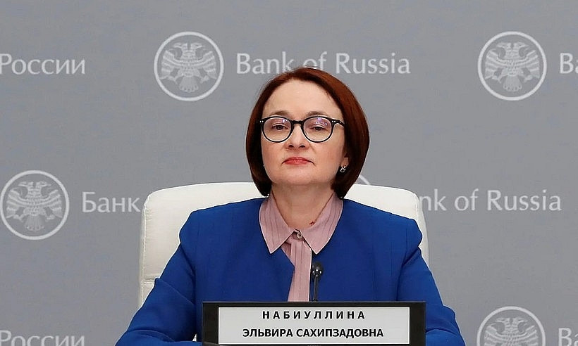 Thống đốc Ngân hàng Trung ương Nga - bà Elvira Nabiullina 