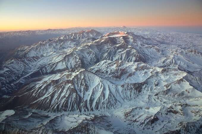 Dãy núi Andes là dãy núi dài nhất thế giới