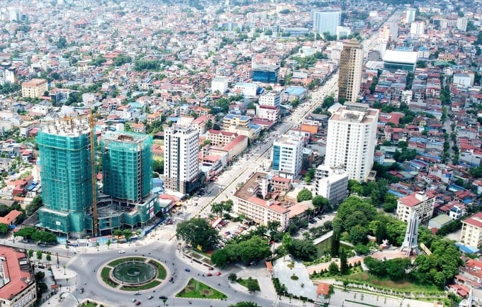 Một góc thành phố Thái Nguyên