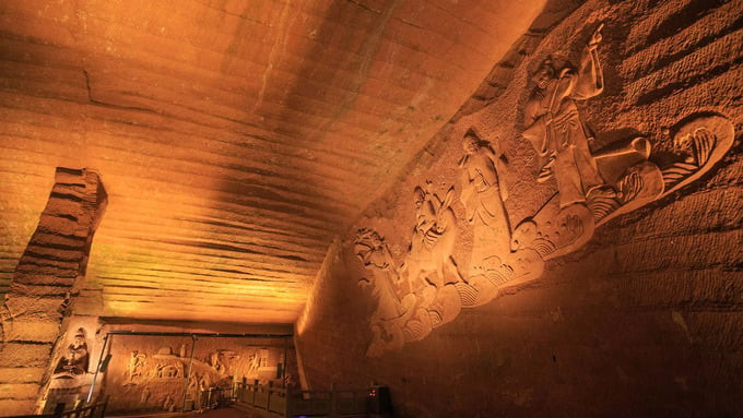 Là một quần thể công trình nhân tạo cổ đại chứa đựng nhiều giá trị nghệ thuật, văn hóa và công nghệ kỹ thuật, hang động Long Du đã gây chấn động thế giới ngay khi mới được phát hiện