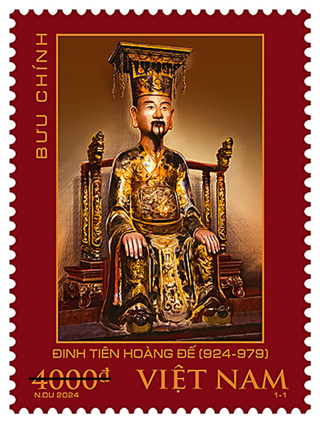 [Tin công nghệ] Phát hành tem bưu chính về vị vua khai sinh nhà nước Đại Cồ Việt