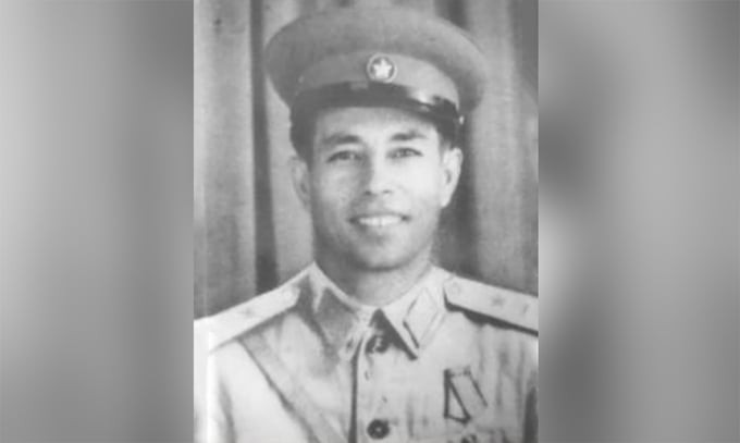Trung úy Kostas Sarantidis/Nguyễn Văn Lập những năm 1950 Ảnh: TTXVN