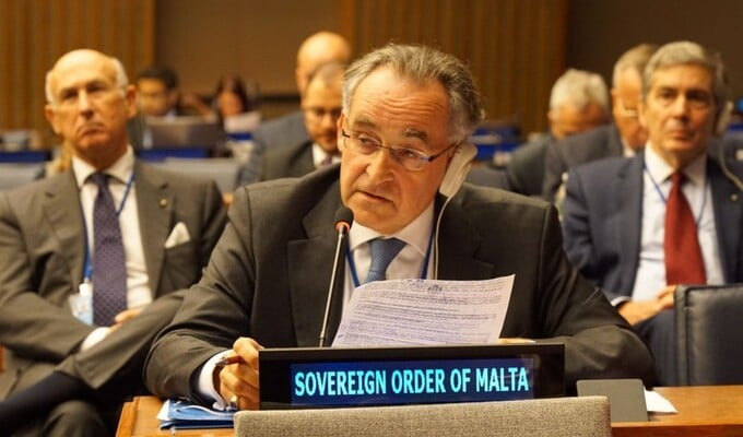 Dòng Hiệp sĩ Malta cũng được công nhận là một trong các quan sát viên của Liên Hợp Quốc