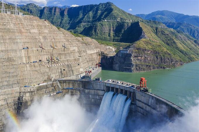 Đập thủy điện Bạch Hạc Than đã lập nhiều kỷ lục thế giới