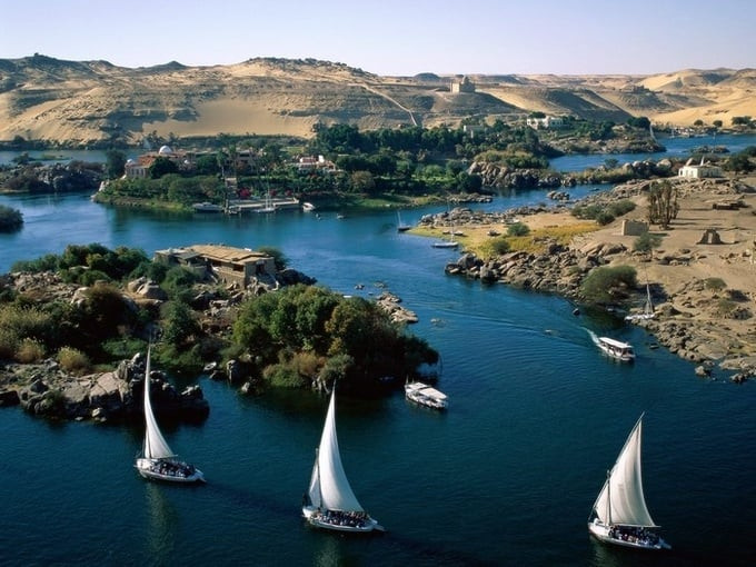 Là một phần của lịch sử, trải qua chiều dài hàng nghìn năm, sông Nile hiện nay vẫn là 