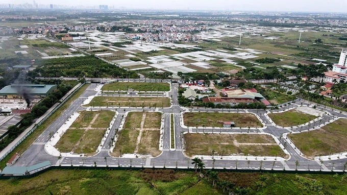 Khu vực gần sân bay Nội Bài tiến hành đấu giá đất