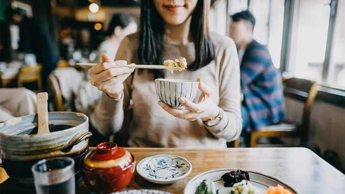 Người Nhật rất coi trọng chế độ ăn uống nhẹ nhàng và cân bằng dinh dưỡng