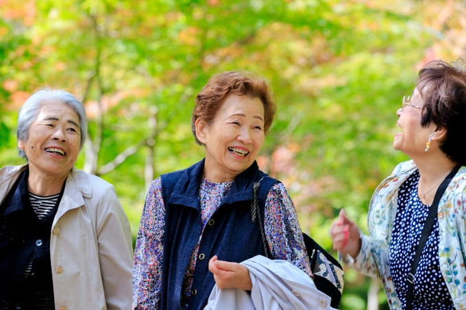 Trong hàng chục năm qua, Nhật Bản đã trở thành một trong những quốc gia nổi tiếng với tỷ lệ người dân sống thọ cao nhất trên thế giới