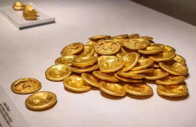 Hiện số vàng này được trưng bày tại bảo tàng tỉnh Thiểm Tây, Trung Quốc (Ảnh minh họa)