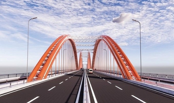 Cầu Thượng Cát khi hoàn thành sẽ góp phần hoàn thiện hệ thống hạ tầng giao thông tuyến đường Vành đai 3.5, đẩy nhanh tốc độ hoàn thành các khu đô thị trong khu vực