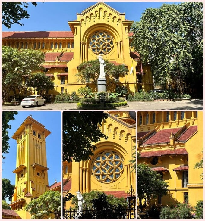Nhà thờ Cửa Bắc nằm trên đường Phan Đình Phùng. Ảnh: Đoàn Hòa