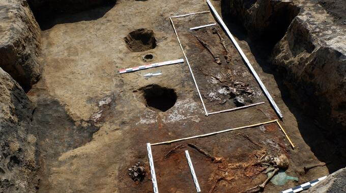 Theo Ancient Origins, một nhóm khảo cổ quốc tế đã thực hiện cuộc khai quật trong một khu vực chôn cất cổ xưa ở Nakhchivan - Azerbaijan