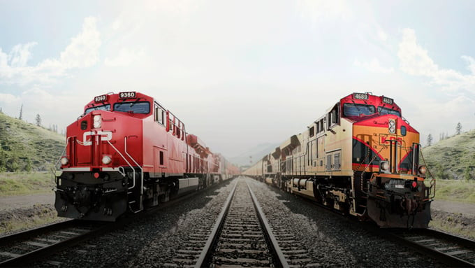 Tuyến đường sắt chạy xuyên ba quốc gia, đó là Canada, Mỹ và Mexico