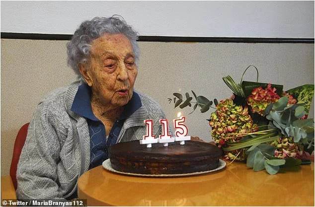 Cụ Maria Branyas Morera đón sinh nhật 115 cách đây gần 2 năm