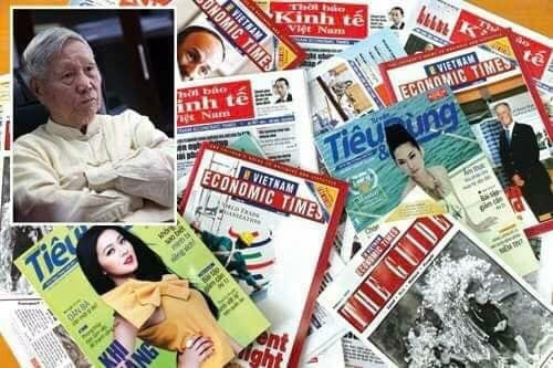 Một số ấn phẩm của Thời báo Kinh tế Việt Nam. Ảnh: Báo Tiền Phong