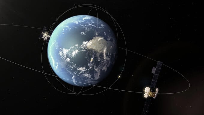 Các vệ tinh hoạt động trên nhiều quỹ đạo và độ cao khác nhau (Ảnh: ESA)
