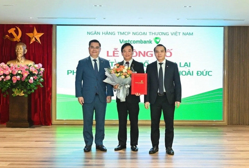 Ông Đặng Hoài Đức tiếp tục đảm nhận vị trí Phó Tổng Giám đốc Vietcombank trong nhiệm kỳ mới