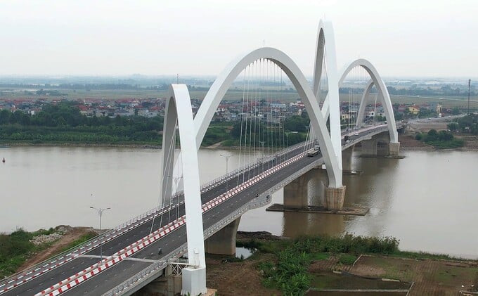 Cầu Kinh Dương Vương còn cải thiện mạng lưới giao thông kết nối giữa Bắc Ninh với nhiều địa phương