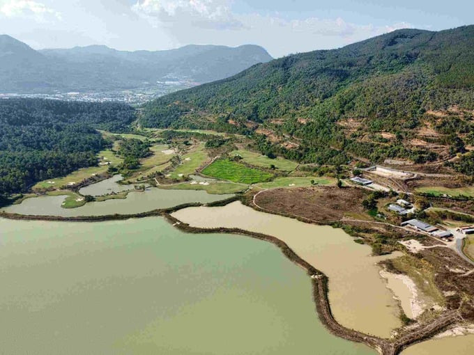 Dự án sân Golf của Acteam International có dấu hiệu làm mất 37ha rừng ở Lâm Đồng. Ảnh: Mai Hương