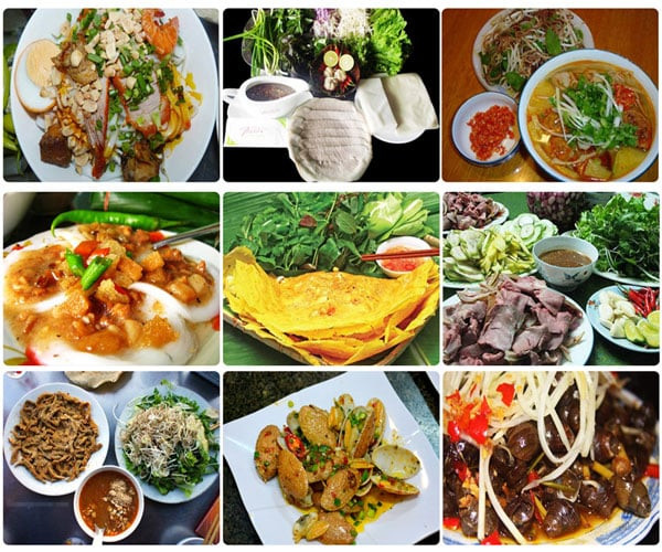 Một số món ăn đặc trưng của ẩm thực Đà Nẵng