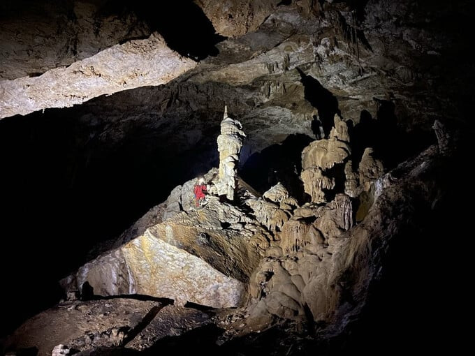 Có 22 hang động mới được phát hiện trong đợt này. Ảnh: Đoàn thám hiểm hang động cung cấp