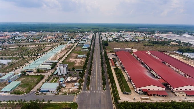 Tuyến đường góp phần kết nối tới khu công nghiệp Bàu Bàng. Ảnh: Internet