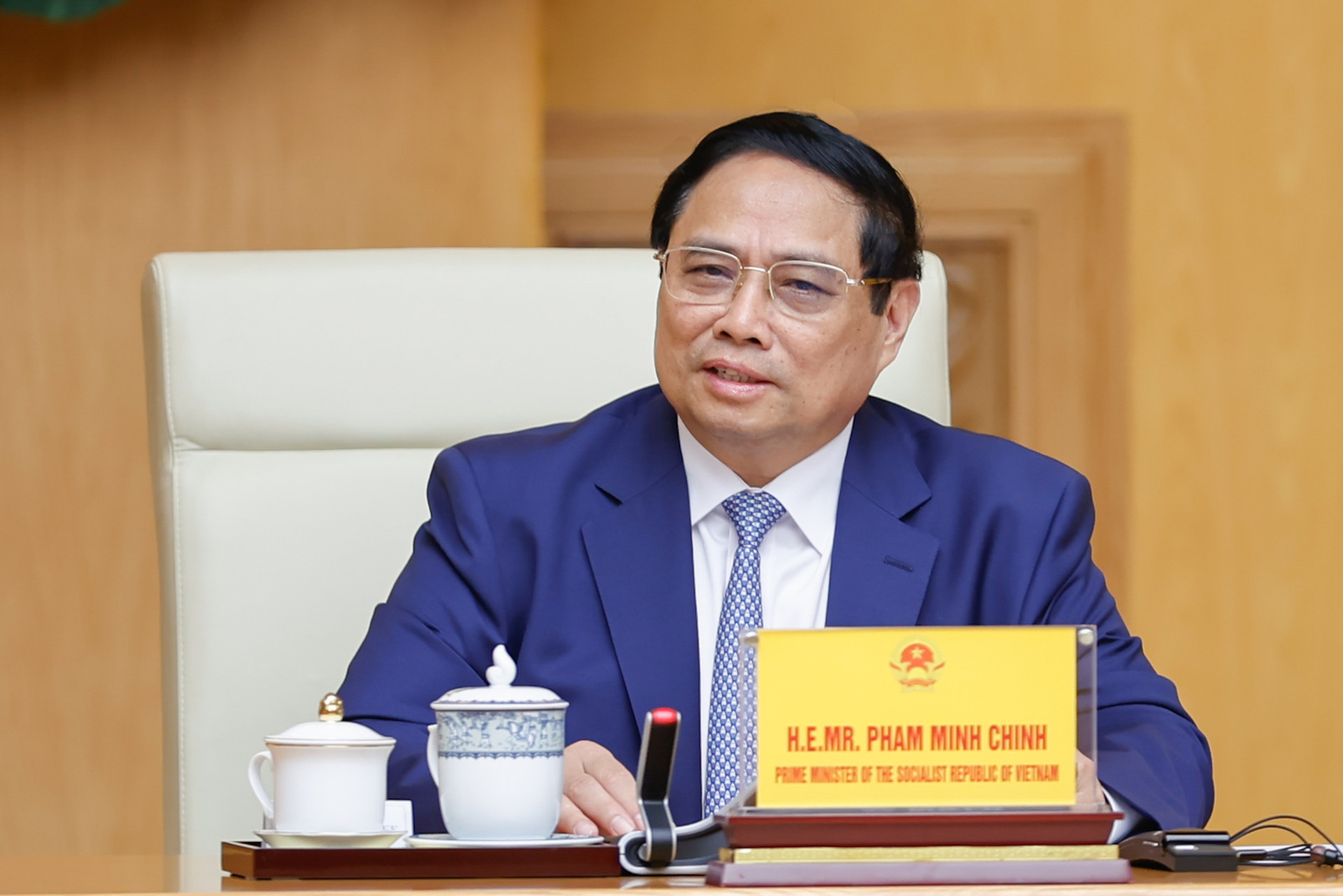 Thủ tướng Phạm Minh Chính tiếp CEO Tim Cook của tập đoàn Apple- Ảnh 7.