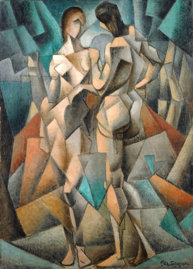 05_Jean Metzinger - Two nudes - Hai người phụ nữ khoả thân - Sơn dầu trên toan - 1911.jpeg