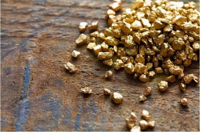 Dưới lòng sông tồn tại trữ lượng vàng lớn