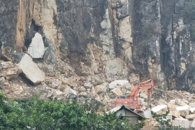 Thanh Hóa đã yêu cầu tạm dừng khai thác khoáng sản tại núi Đụn