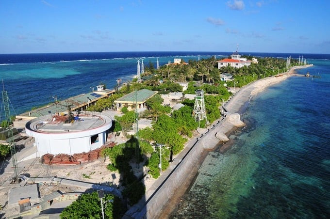Huyện đảo Trường Sa là pháo đài vững chắc bảo vệ chủ quyền biển, đảo của Tổ quốc. Ảnh minh họa