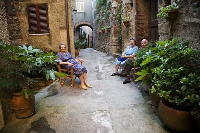 Ý là một trong những quốc gia có tuổi thọ trung bình cao nhất ở châu Âu