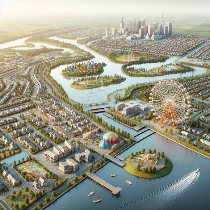Choáng ngợp trước hình ảnh tương lai tại đô thị 200.000 tỷ ở huyện biển duy nhất của TP. HCM