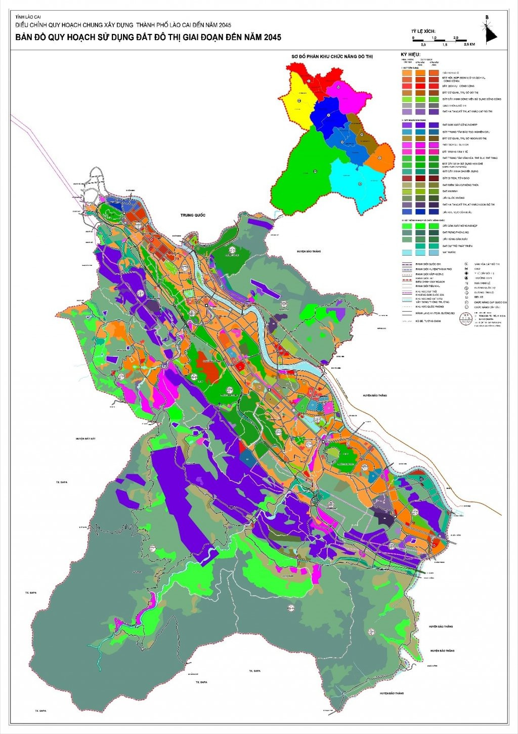 Bản đồ Quy hoạch sử dụng đất đô thị giai đoạn đến 2045