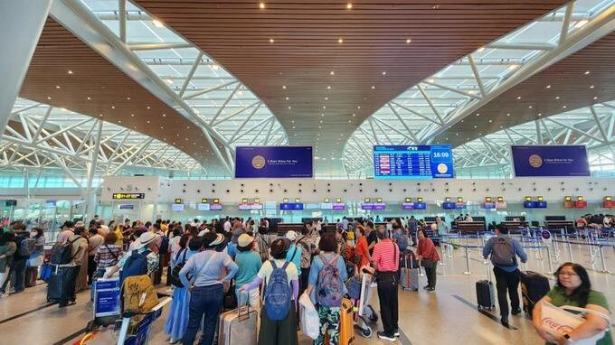Nhà ga quốc tế Đà Nẵng được xếp hạng 5 sao theo tiêu chuẩn Skytrax. Ảnh: Minh Trường/Báo điện tử Pháp Luật thành phố Hồ Chí Minh