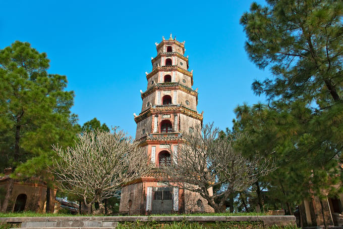 Tháp Phước Duyên có kiến trúc đậm chất Cố Đô Huế