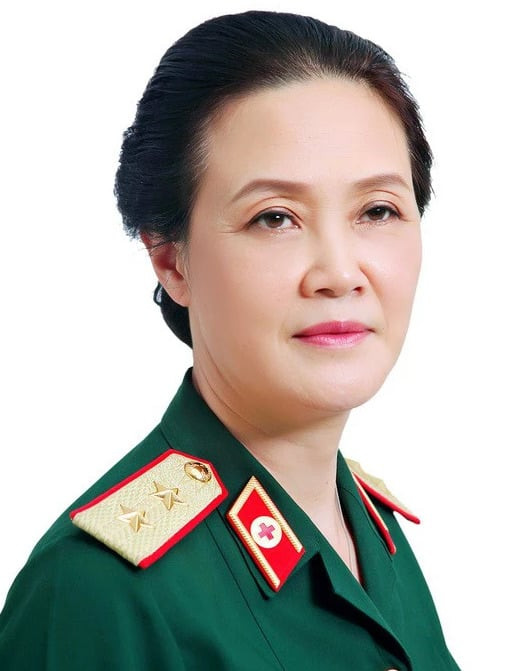 Trung tướng, Phó Giáo sư, Tiến sĩ, thầy thuốc nhân dân Lê Thu Hà. Ảnh: Báo QĐND