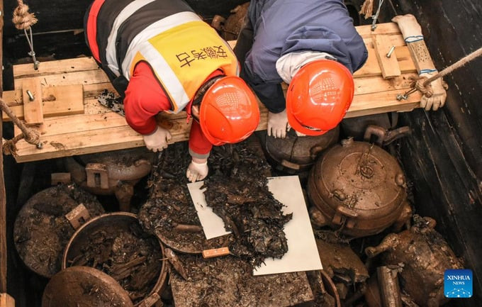 Mộ cổ 2.200 tuổi được phát hiện