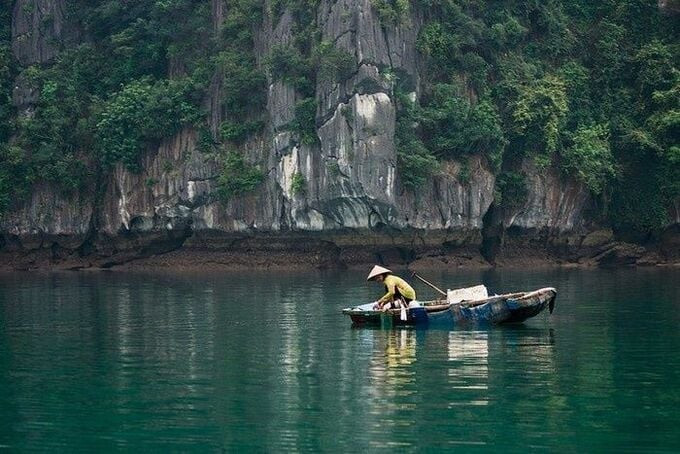 Khung cảnh bình yên, tuyệt đẹp tại ngôi làng