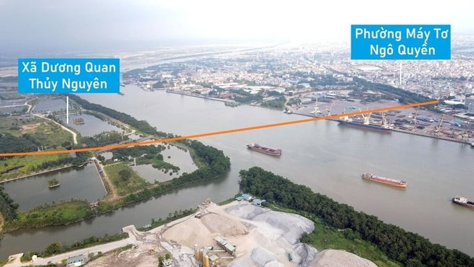 Vị trí xây dựng cầu Nguyễn Trãi. Ảnh: Internet