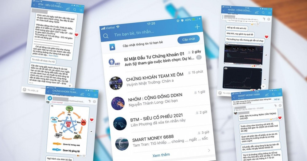 Bộ Công an phơi bày thủ đoạn lừa đảo thông qua các hội nhóm, group chat chứng khoán