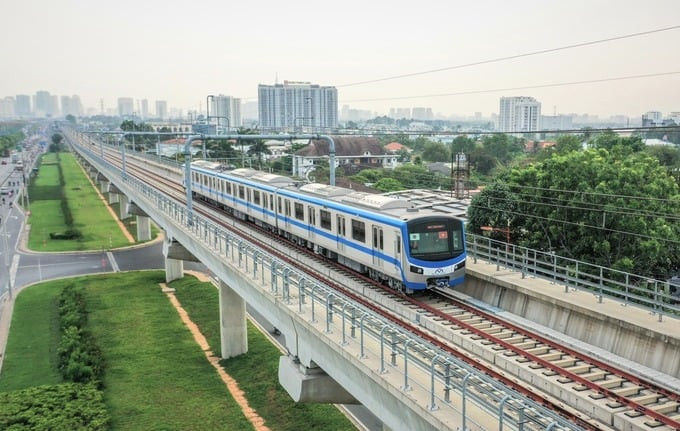 Tuyến Metro số 1 đã nhiều lần gia hạn thời gian đi vào hoạt động. Ảnh: Internet