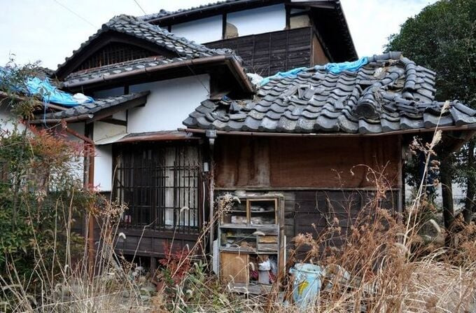 Tình trạng những ngôi nhà bị bỏ hoang tại Nhật đã lên đến con số hơn 9 triệu căn nhà. Ảnh: Internet